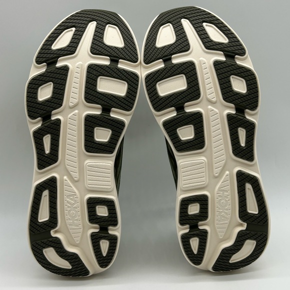 HOKA Bondi 9 Size 9.5D Wide Green Running Shoes New In Box - Picture 6 of 9